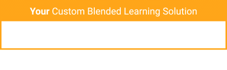 Demonstration of how we can combine different approaches to create an blended learning solution