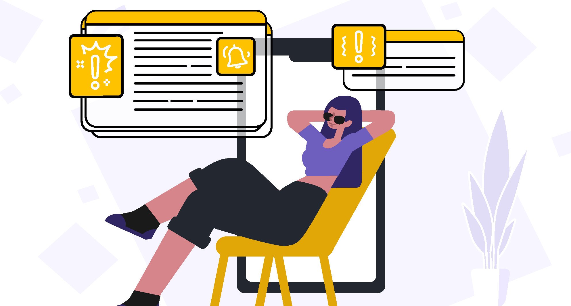 Illustration sur la procrastination