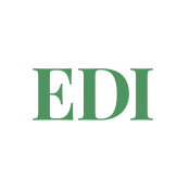 EDI letters icon, symbolizing equity, diversity and inclusion