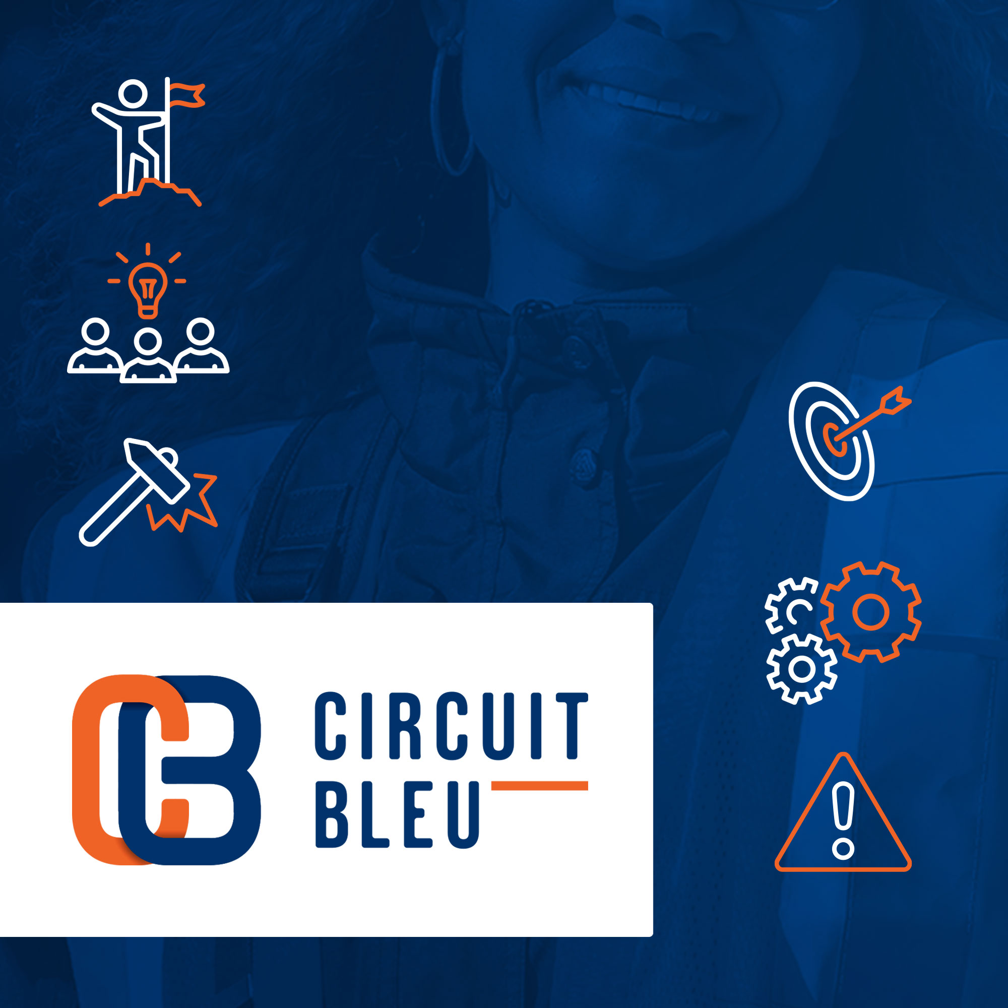 Image pour le projet Ville de Montréal - Circuit Bleu (Branding)
